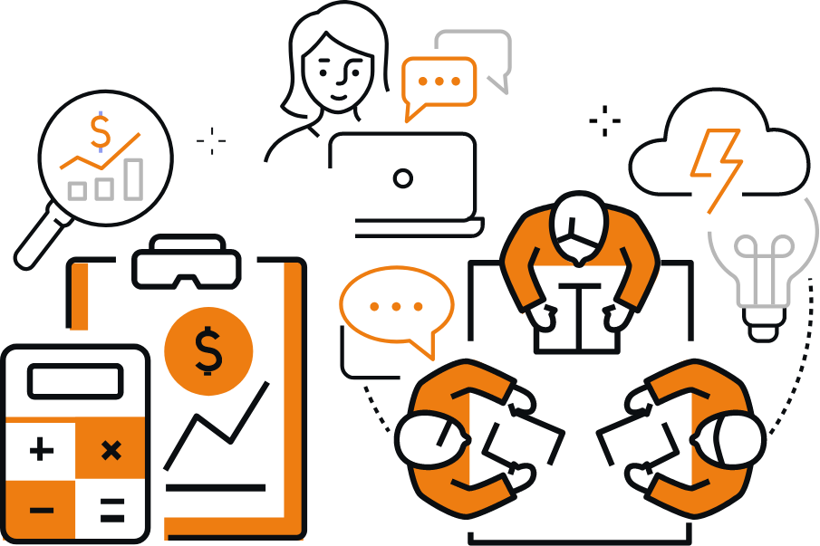 Image representing credit risk assessment