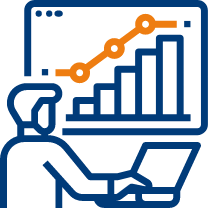 Icon depicting monetary transaction cycle